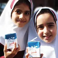 توزیع شیر مدارس تا ۲ هفته آینده