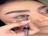 آموزش خط چشم داخلی گوشه چشم