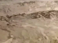 طغیان رودخانه در کرمان