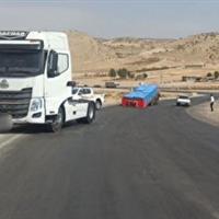 کامیون کشنده با پلاک تقلبی در دام پلیس