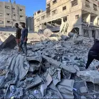 حمله پهپادی ارتش اسرائیل به اردوگاه «النصیرات» در مرکز غزه