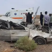 واژگونی خودروی حامل اتباع بیگانه با ۱۱ مصدوم