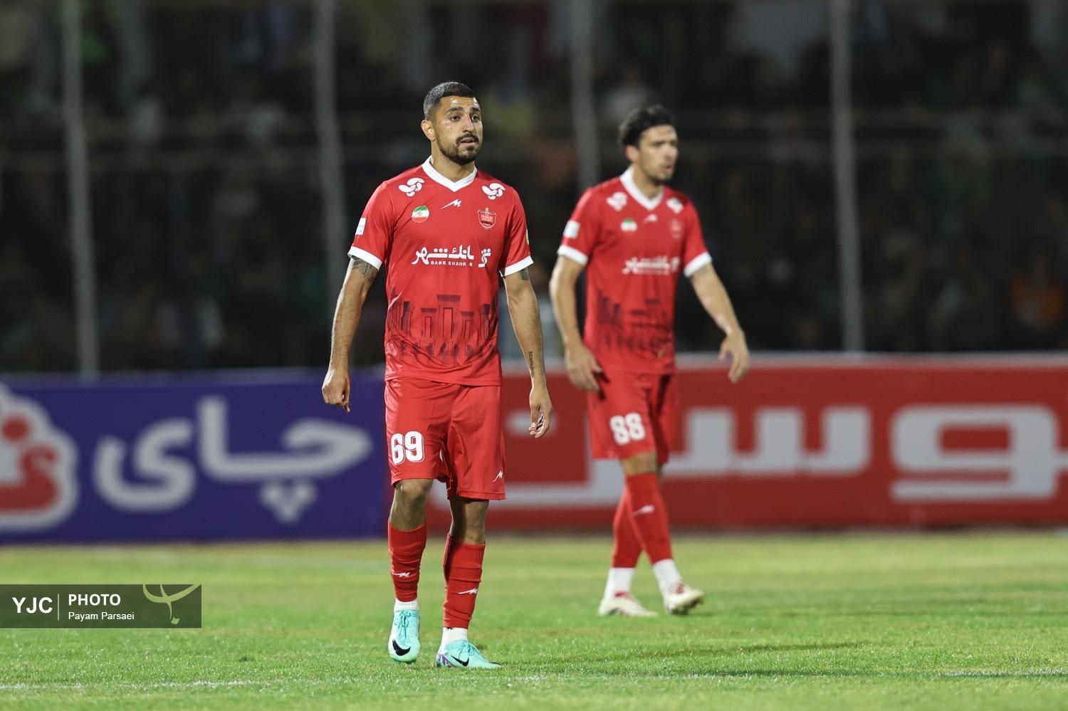 دیدار خیبر خرم‌آباد و پرسپولیس 