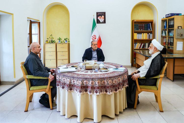 عکس/ نشست مشترک سران قوا