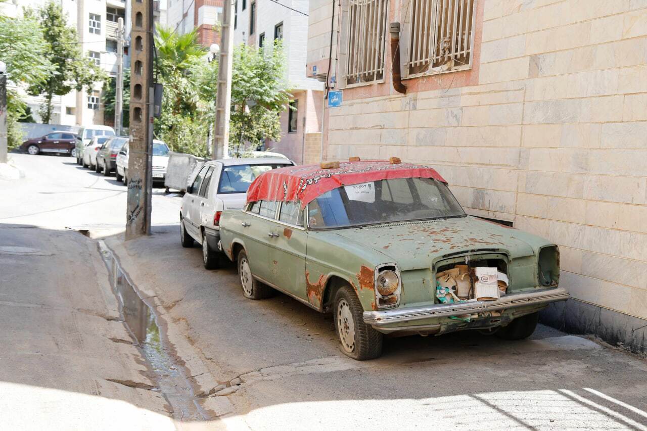 شناسایی ۱۶۲۰ خودروی فرسوده و رهاشده در پایتخت کمتر از یک هفته