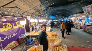 عکس/ افتتاح نمایشگاه پاییزه عرضه مستقیم کالا در بم