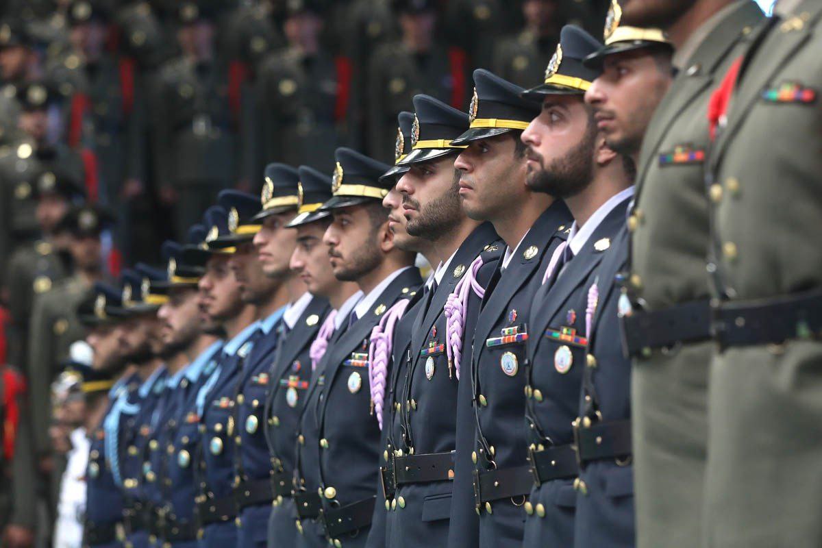 عکس/ مراسم دانش‌آموختگی دانشجویان دانشگاه‌های افسری ارتش