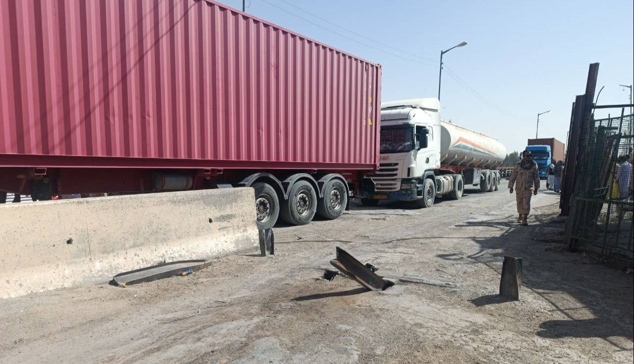 بازگشایی مرز میلک در شهرستان هیرمند