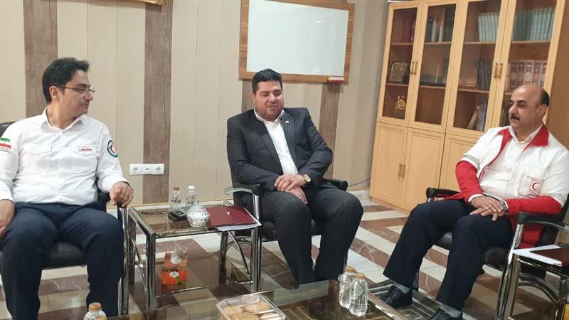 گسترش همکاری میان فنی‌وحرفه‌ای و هلال‌احمر کردستان با محوریت آموزش‌های مهارتی