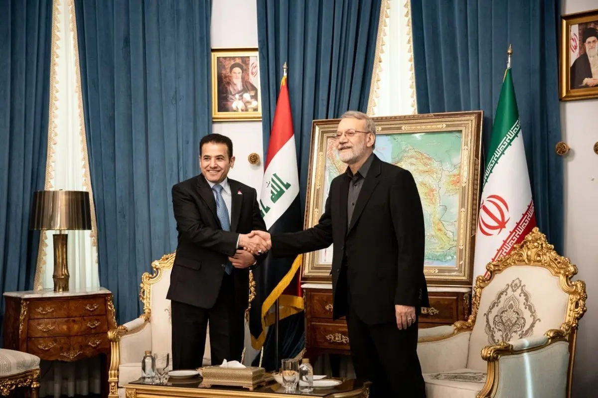 لاریجانی در دیدار با الاعرجی: عراق کشور مستقلی است اما آمریکا نمیگذارند فضای آنجا در اختیار خودشان باشد