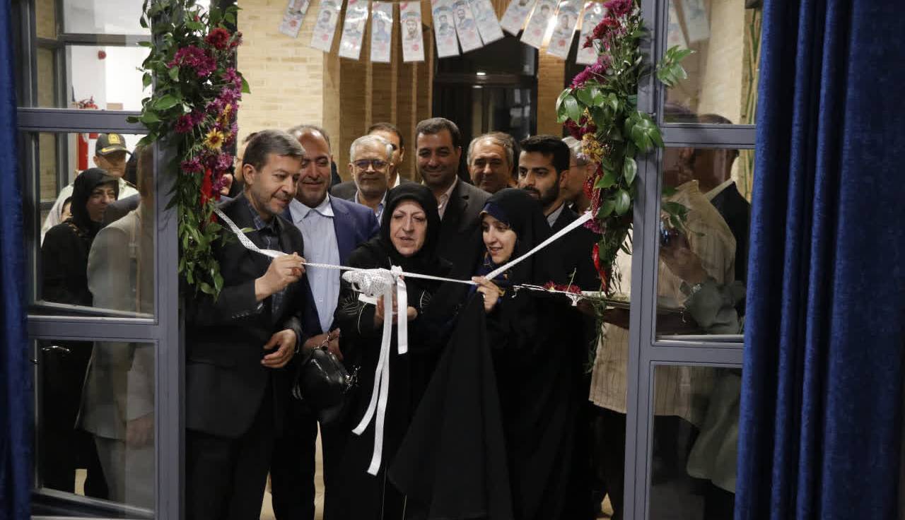 افتتاح مدرسه ۹ کلاسه بانو علویه همایونی با حضور معاون رییس جمهور در اصفهان