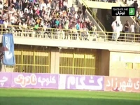 سوپرگل امین جهان کهن به پیکان از زاویه دوربین باشگاه آلومینیوم اراک