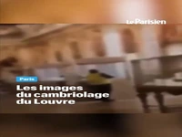 لحظه سرقت جواهرات از موزه لوور