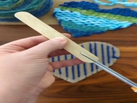 یک کاردستی خاص با بافتنی