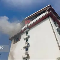 عکس/ انفجار کپسول گاز در یک هتل آستارا؛ انتقال ۳ مصدوم به بیمارستان