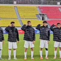 سلام نظامی نوجوانان ایران در بازی مقابل میزبان