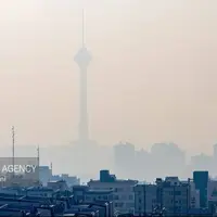تداوم آلودگی هوا در تهران