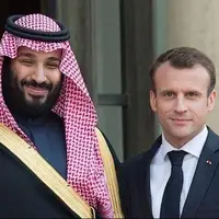 گفت‌وگوی تلفنی بن سلمان و ماکرون درباره تحولات غزه و صلح منطقه