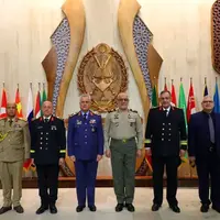رئیس دانشگاه دفاع ملی و تحقیقات نظامی عراق از دافوس ارتش بازدید کرد