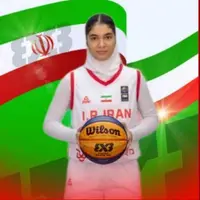 دختر بسکتبالیست خوزستانی در مسابقات آسیایی شرکت می‌کند