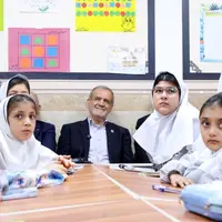 سفر سرزده رئیس‌جمهور به قدس؛ پزشکیان از یک مدرسه بازدید کرد