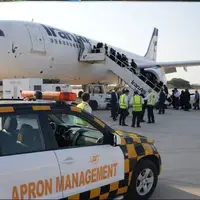 نخستین پرواز حج عمره از فرودگاه بوشهر انجام شد