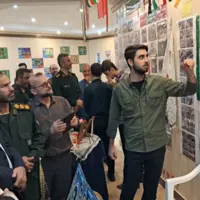 گشایش نمایشگاه اسوه بسیج شفت با جلوه‌ای از ایمان و ابتکار