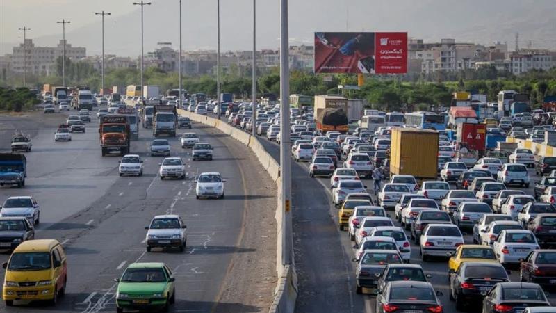 ترافیک سنگین در آزادراه های البرز؛ جاده کرج- چالوس تا شهرستانک باز است