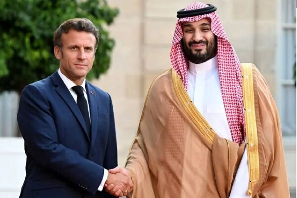 گفتگوی تلفنی ولیعهد سعودی و رئیس‌جمهور فرانسه درباره غزه