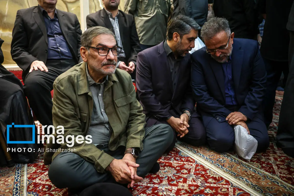 عکس/ حضور شمخانی در مراسم بزرگداشت سردار علیرضا افشار