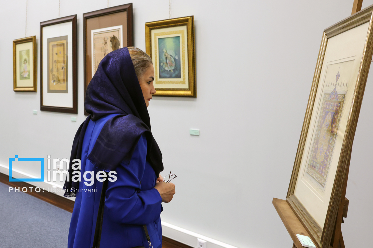افتتاح نمایشگاه «همای نگارگری ایران»