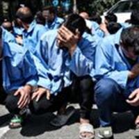 بازداشت معتادان متجاهر در اردکان