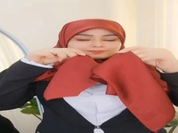 آموزش حرفه ای روسری بستن