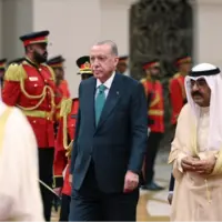 اردوغان وارد کویت شد