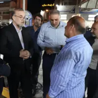 بازدید شبانه از طرح سایبان «بازار تاریخی کرمان»