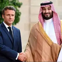 گفتگوی تلفنی ولیعهد سعودی و رئیس‌جمهور فرانسه درباره غزه