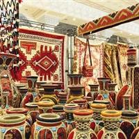 صنعتگران ۲۸ استان تولیدات صنایع دستی خود را در نمایشگاه اردبیل عرضه کردند