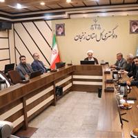 رییس دادگستری زنجان: حضور کارشناسان حقوقی در جامعه ورزش از جرایم پیشگیری می‌کند