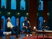 کامران تفتی به بهترین شکل ممکن ادای نشخوار کردن شتر رو در میاره!