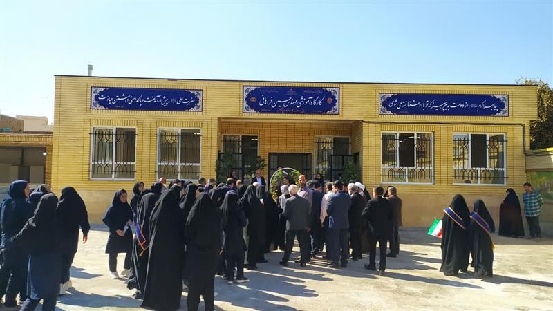 ۷۰۰ مترمربع به فضای هنرستانی قم افزوده شد