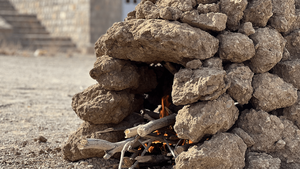 عکس/ کلوخپزان میراث زنده پاییز در اقلید
