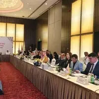 حضور محمود خسروی‌وفا در نشست هیئت اجرایی شورای المپیک آسیا