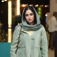 سادگی و زیبایی هانیه غلامی در یک جشنواره جلب توجه کرد