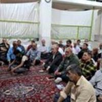 محفل آبروی محله در مسجد زینبیه سرچشمه مهریز