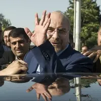 رئیس مجلس وارد مشهد شد
