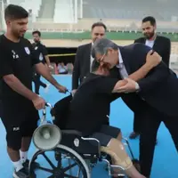 اولین تمرین چادرملو در استادیوم بازسازی شده