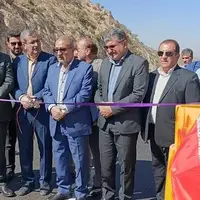 افتتاح ۳ کیلومتر از بزرگراه یاسوج - شیراز