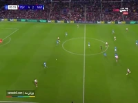 گل پنجم آیندهوون به ناپولی