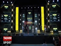مراسم وزن‌کشی مبارزه «امیر علی‌اکبری» و آنتونی جانسون، فایتر آمریکایی