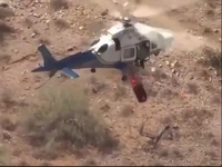 عملیات نجات ناموفق یک زن کوهنورد با بالگرد